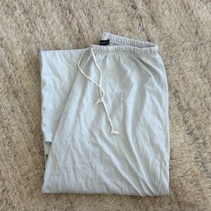 Brandy Melville Anastasia Sweatpants Light Grey
